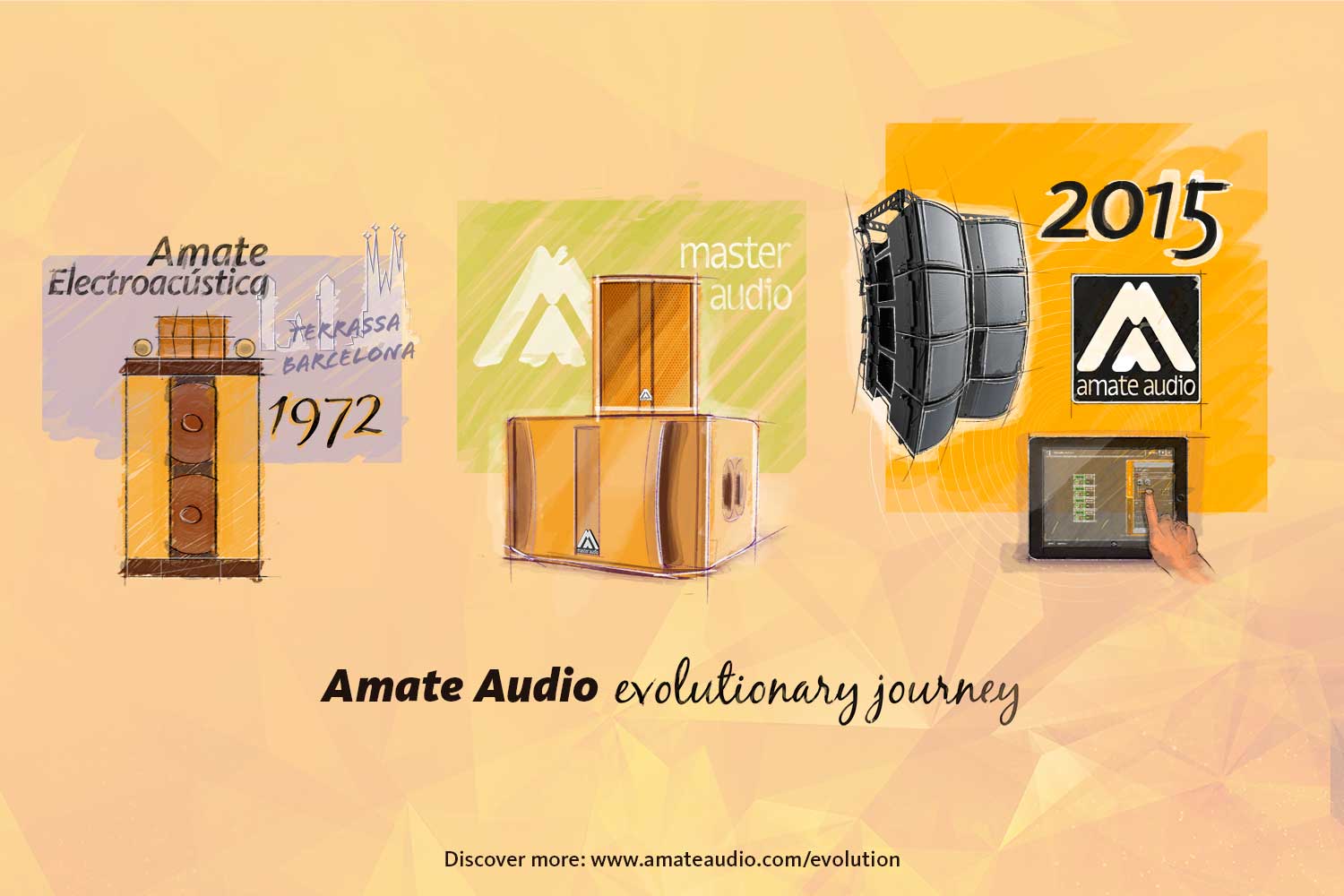evolucion amate audio ilustraciion andres merizalde
